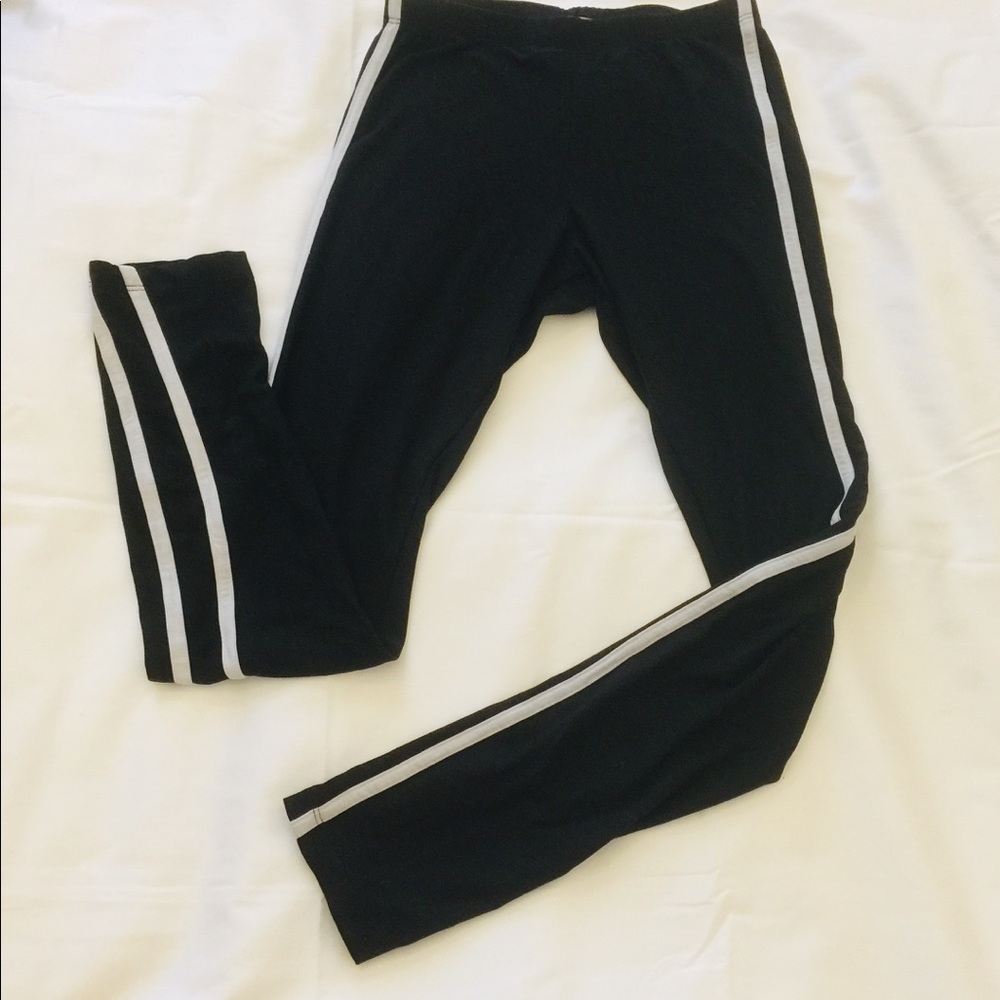 Fashion Nova Black Knit Leggings Activewear size S